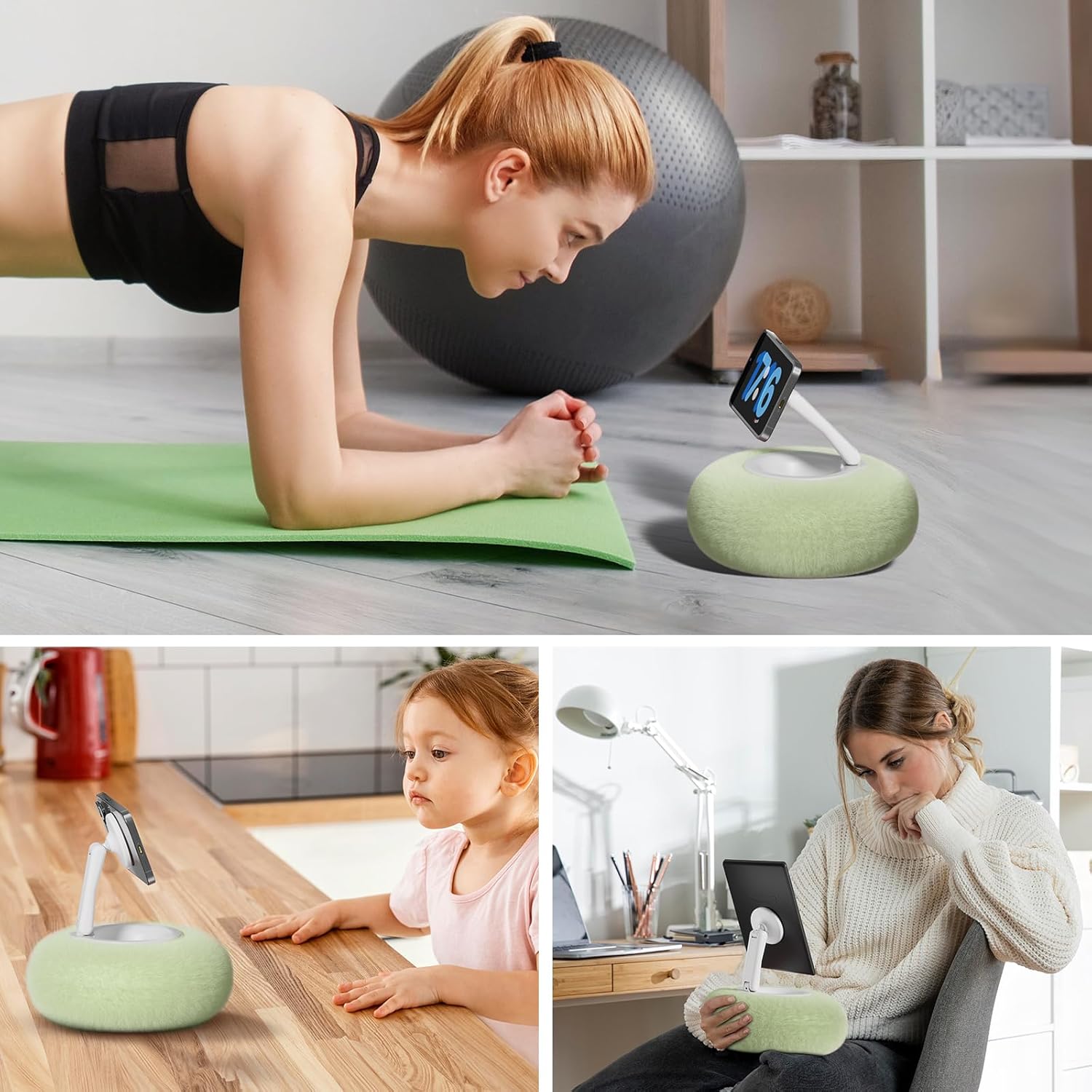 Tablet Accessories For Reading - 2025 마그네틱 베개형 스탠드 (킨들 전자책,