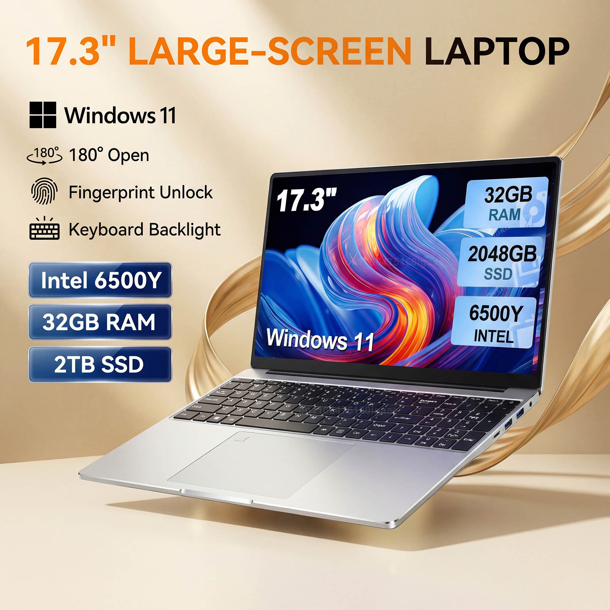 Windows Tablet Accessories - HOT 17.3인치 대형 화면 노트북 인텔