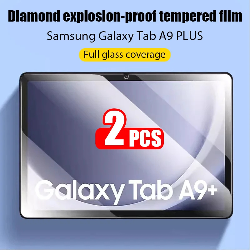 Samsung Tablet With Accessories - 삼성 갤럭시 탭 A9 플러스용 강화