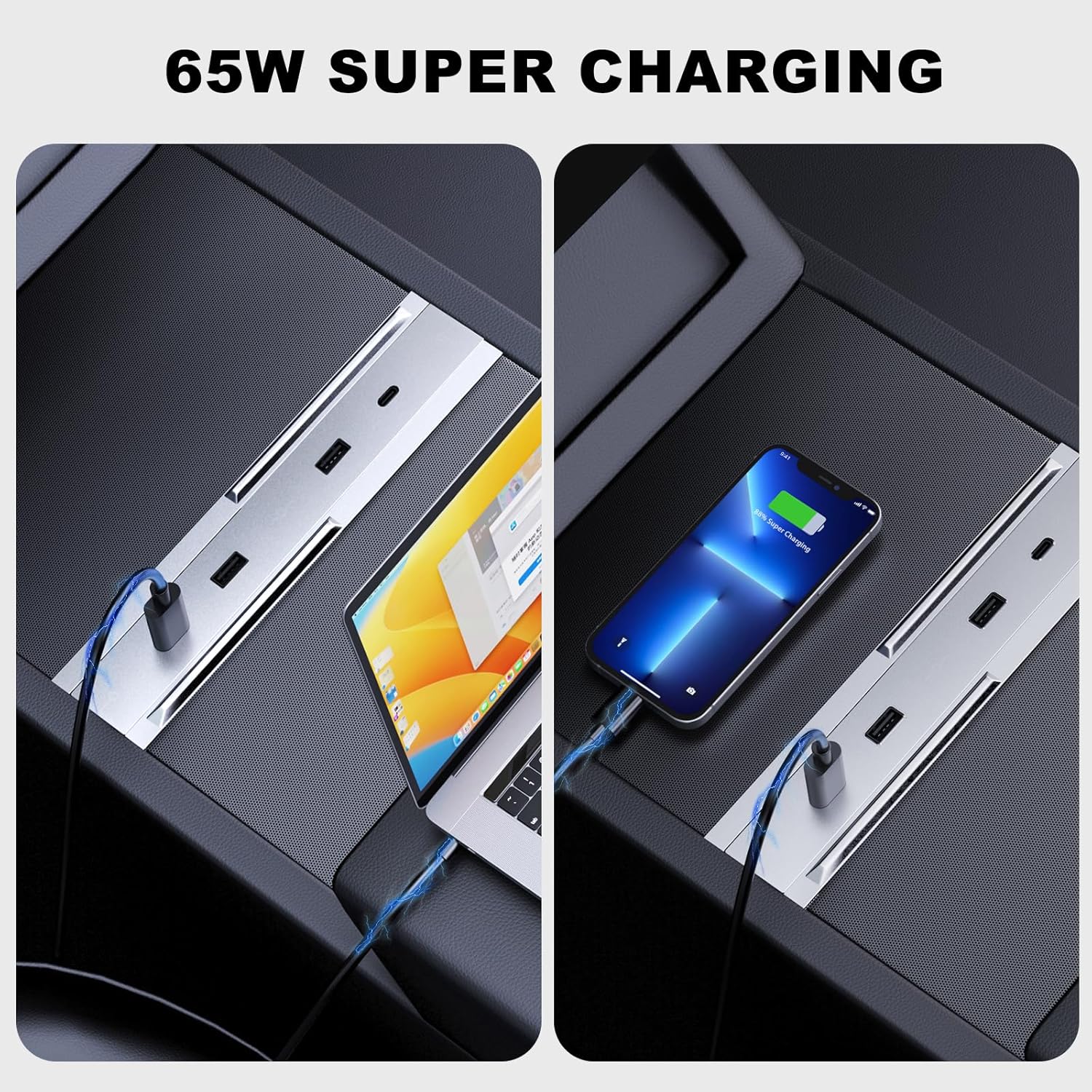 테슬라 모델 YL Y 런치 주니퍼 센터 콘솔용 27W- - Usb Hub Type C 리뷰 및 가격