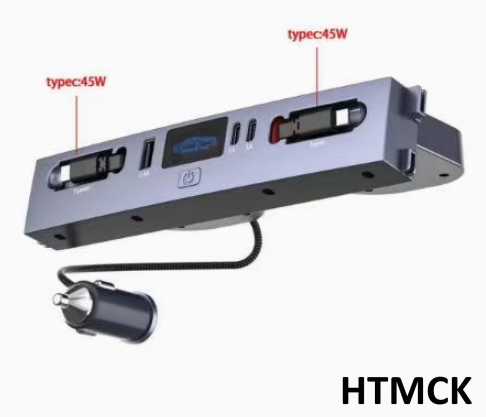 멀티포트 차량용 충전기 허브, 듀얼 45W 타입-C 고 - Usb Hub Type C 리뷰 및 가격