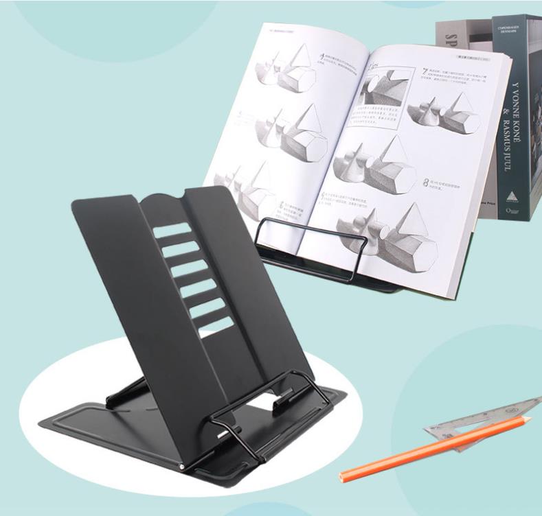 새로운 조정 가능한 휴대용 금속 조정 가능한 독서 책  - Tablet Accessories For Reading 리뷰 및 가격