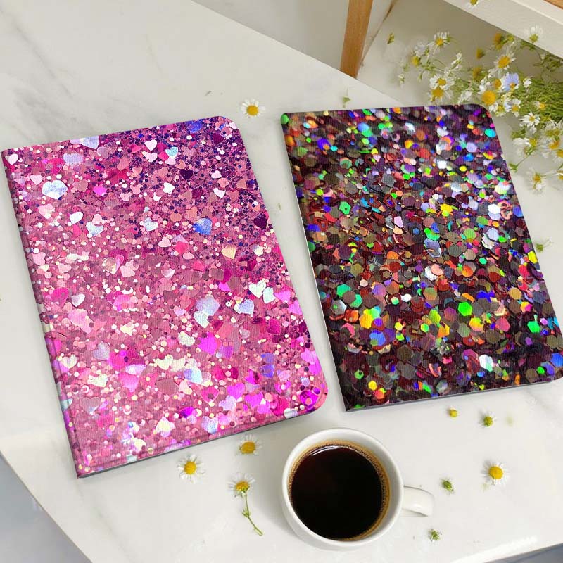 반짝이는 패턴 디자인 삼성 갤럭시 탭 A A7 A8 A - Tablet A9 Accessories 리뷰 및 가격