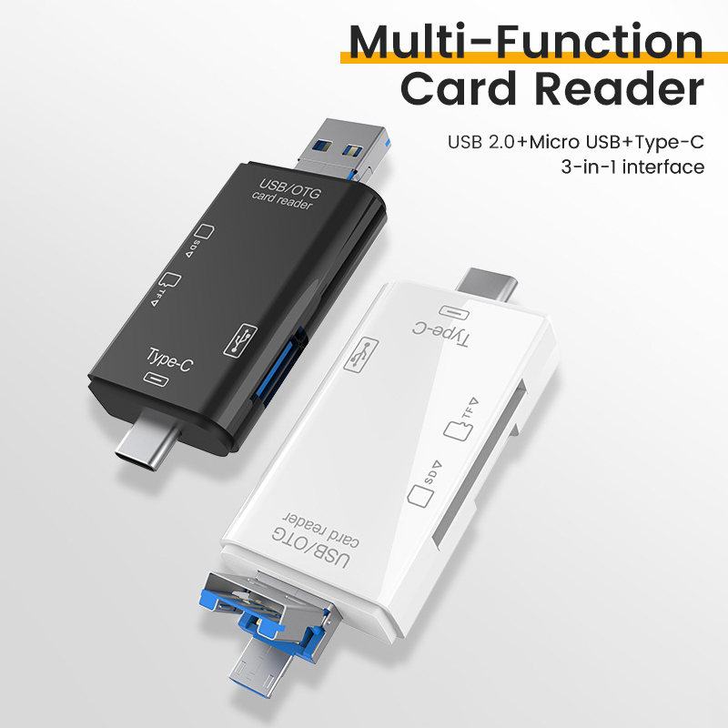 USB 타입 C 카드 리더기 6 in 1 OTG 다기능 - Tablet Accessories For Reading 리뷰 및 가격
