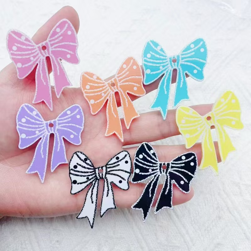 10pcs 유행하는 새로운 멀티 컬러 아크릴 인쇄된 리 - Mobile & Tablet Accessories 리뷰 및 가격