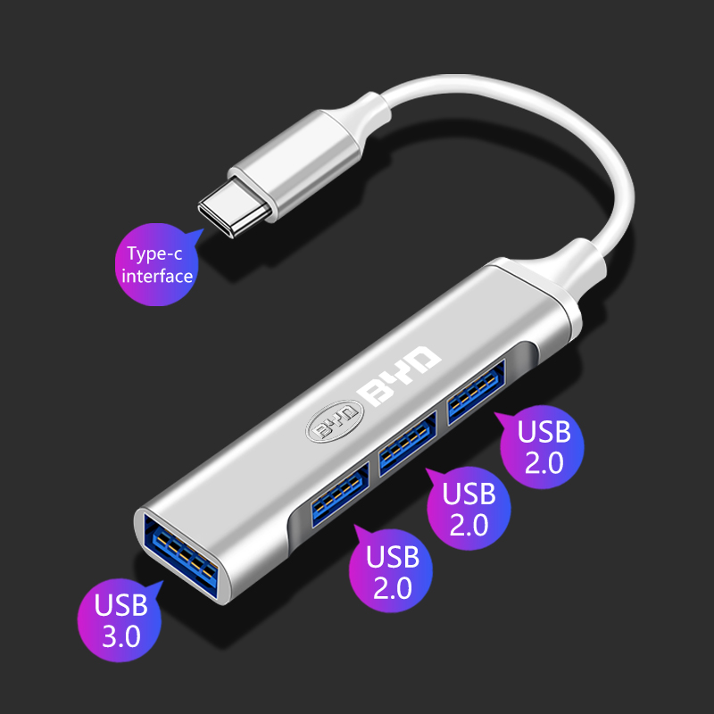 타입-C USB 어댑터 멀티 포트 분배기 허브 자동차  - Usb Hub Type C 리뷰 및 가격