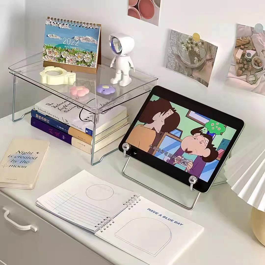 휴대용 바람 모양 금속 철제 데스크탑 스탠드, 조절 가 - Tablet Accessories For Reading 리뷰 및 가격