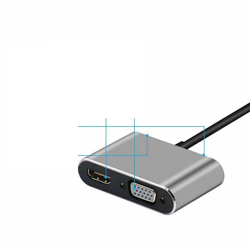 4K USB 타입 C to VGA 1080P USB C - Usb Hub Type C 리뷰 및 가격