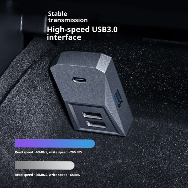 자동차 글러브 박스용 도킹 스테이션 USB 허브 확장  - Usb Hub Type C 리뷰 및 가격