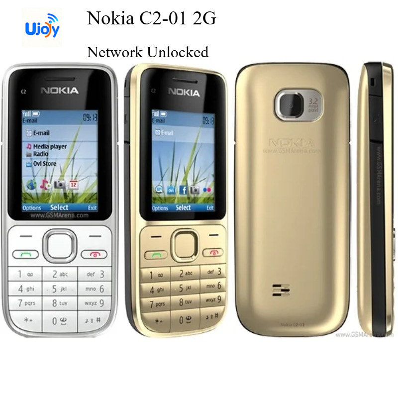 노키아 C2-01 네트워크 언락 휴대폰 3.15MP 카 - Mobile & Tablet Accessories 리뷰 및 가격